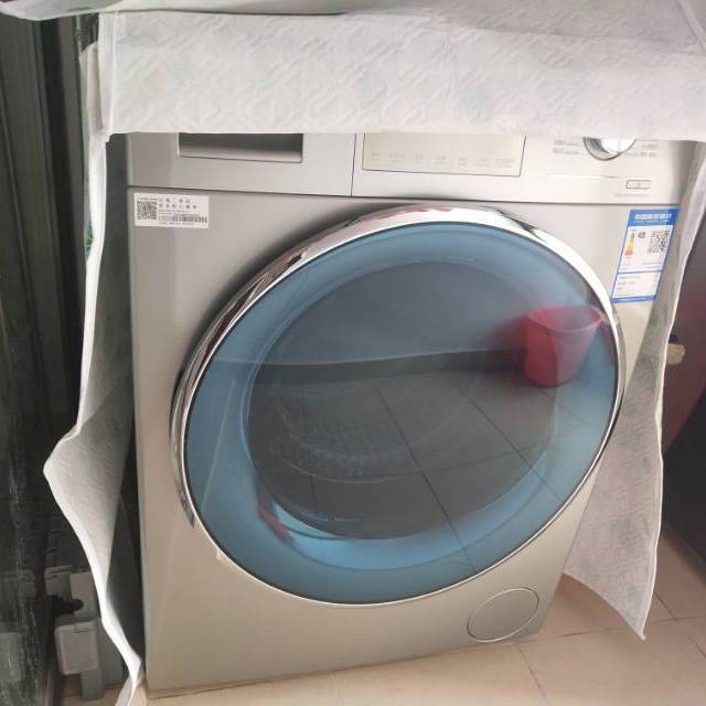 海尔(haier)xqg100-b14876lu1 10公斤大容量 纤薄 直驱变频 全自动