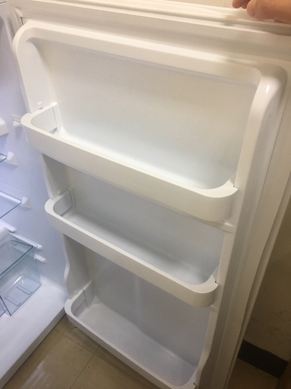 美的出品 小天鹅(little swan)92升 单门迷你小冰箱 家用冷藏保鲜