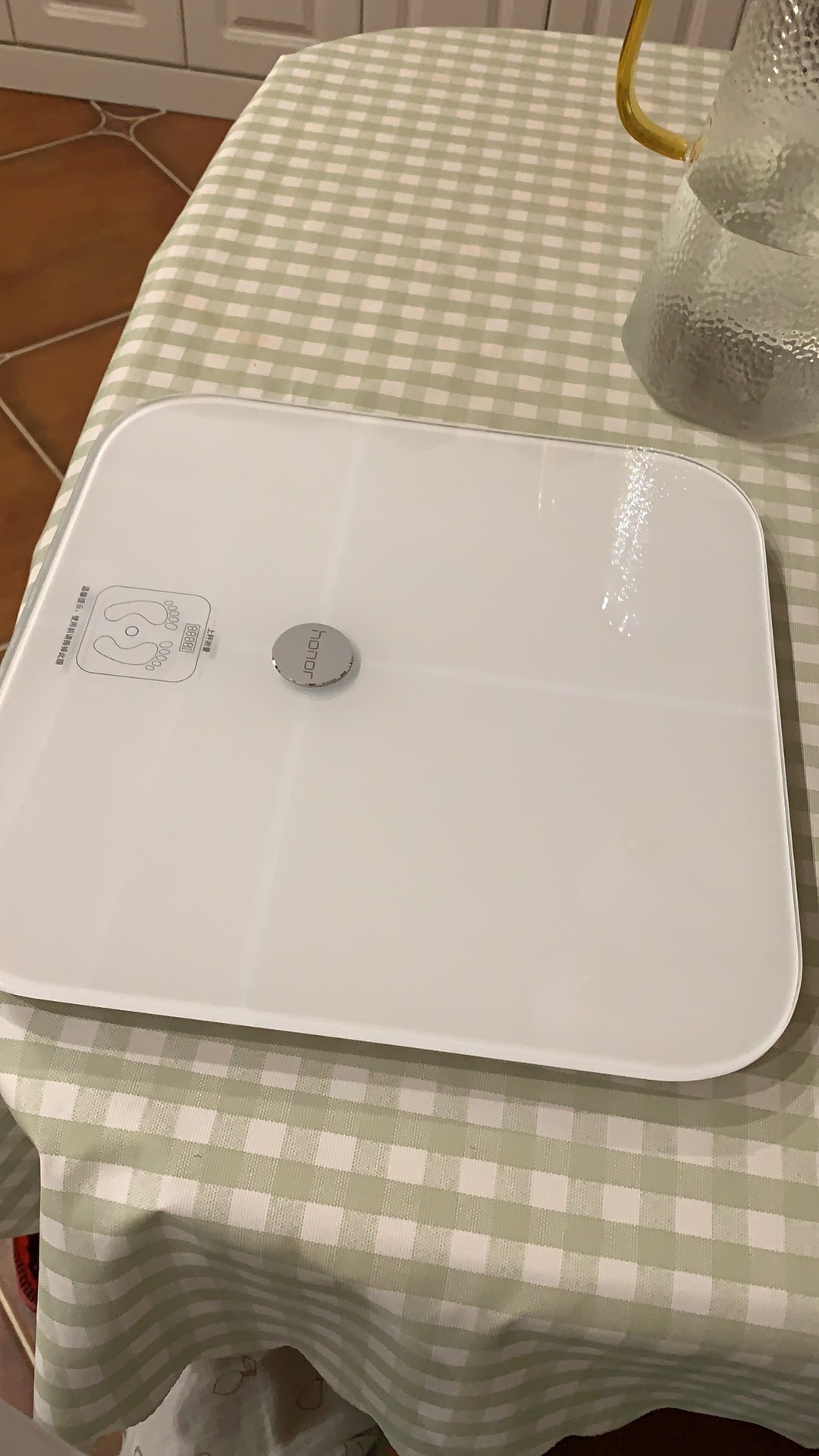 荣耀honor智能体脂秤 脂肪秤蓝牙app智能健康秤体重秤电子秤 身体健康