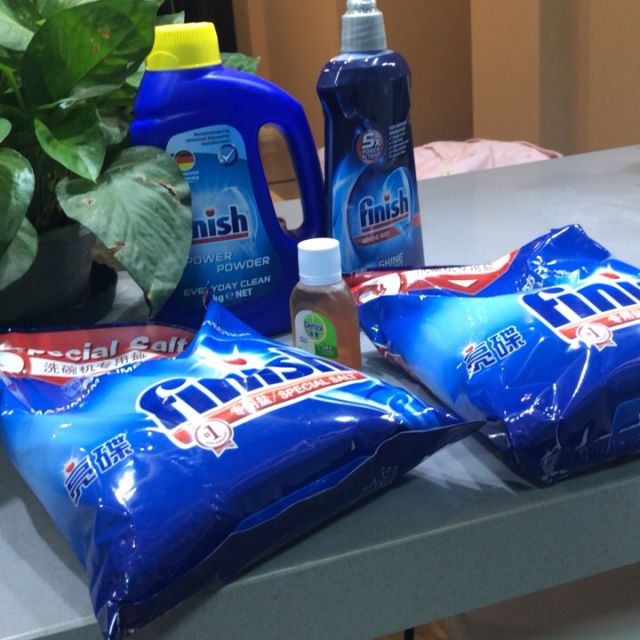 洗碗机专用洗涤剂西门子海尔美的老板洗碗机清洁剂光亮碗碟洗碗盐2kg