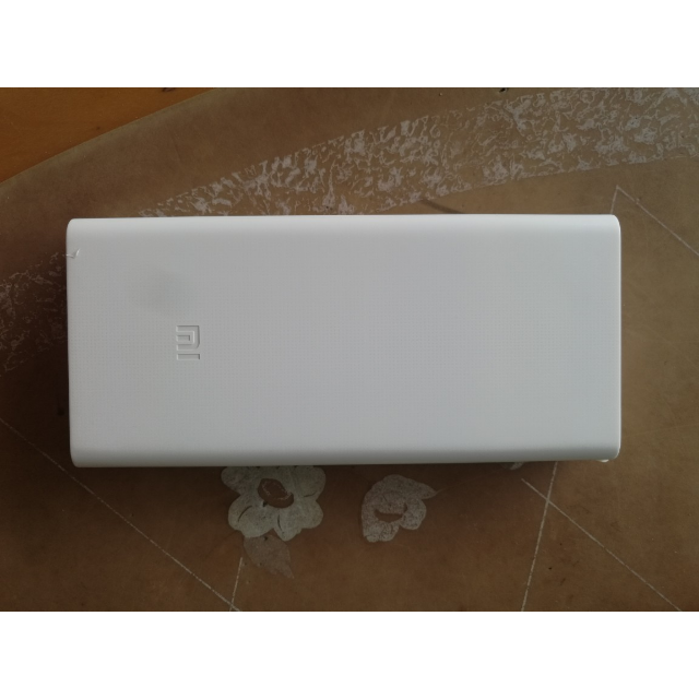 小米mi移动电源2c白色20000毫安移动电源大容量充电宝双usb输出