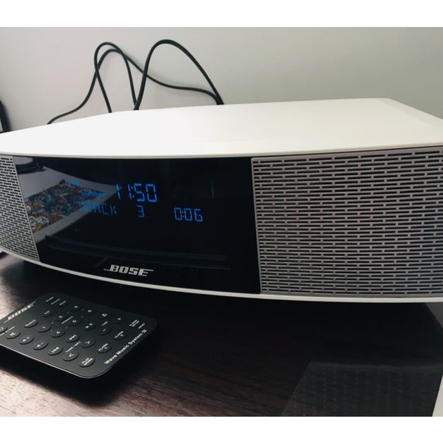 【银色有底座】bose wave soundtouch iv妙韵音乐系统 cd播放机妙韵4
