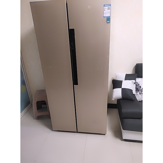 viomi云米bcd456wmsd小米456l升电冰箱双开门对开门智能风冷无霜家用