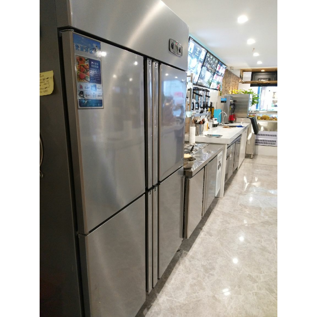 五洲伯乐wuzhoubolecf1200厨房冰箱870升四门厨房柜立式冷柜双温保鲜