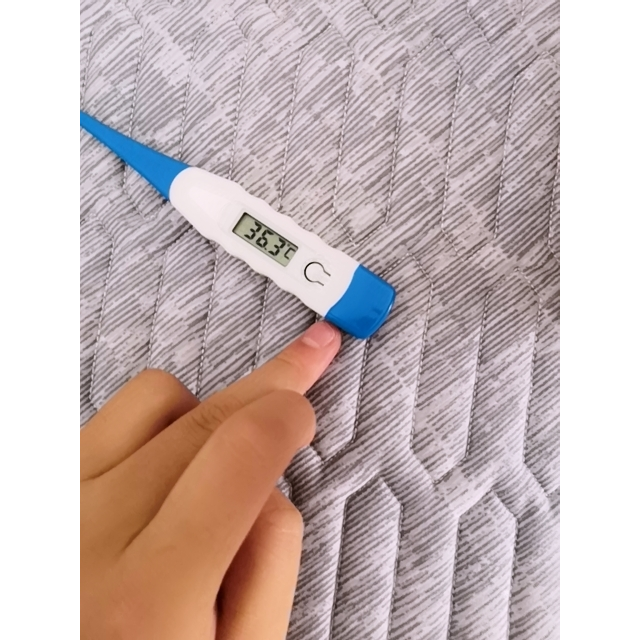 gl格朗电子体温计家用母婴幼儿童成人体温表口腔腋下测儿童温度计弯曲