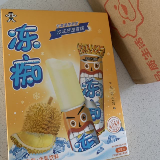 旺旺冻痴冰品榴莲口味85ml4