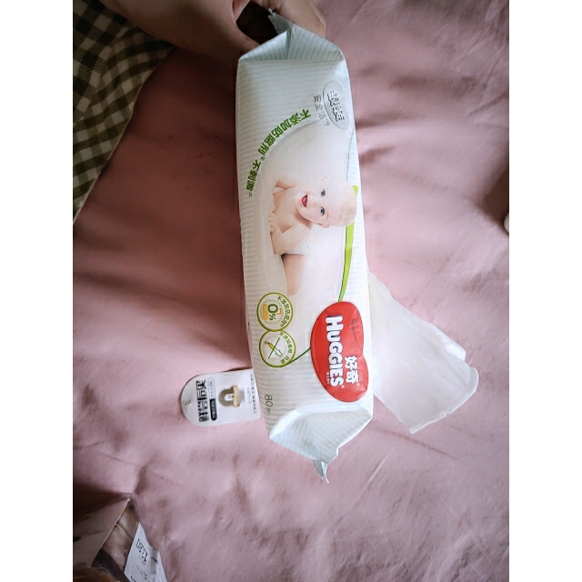 好奇huggies银装婴儿湿巾80抽 安心清爽无防腐剂湿纸巾孕婴湿巾不错,