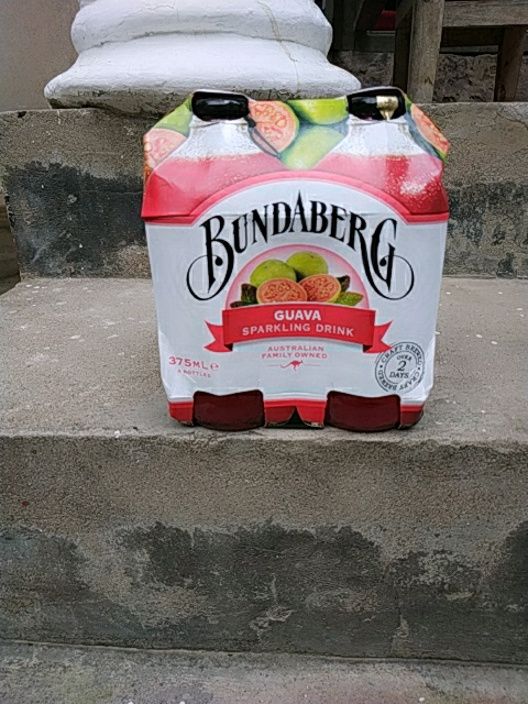 【发酵番石榴汁】宾得宝(bundaberg)番石榴苏打水饮料 375ml*4瓶 汽水