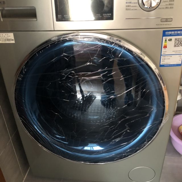 海尔(haier)xqg100-b14876lu1 10公斤大容量 纤薄 直驱变频 全自动