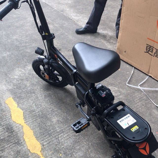 雅迪电动车f3第三代锂电池代驾助力便携电动折叠自行车
