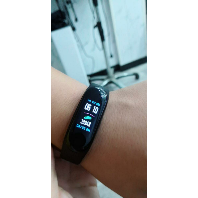 m3plus 彩屏】智能手表男女学生心率血压运动防水来电话提醒智能手环