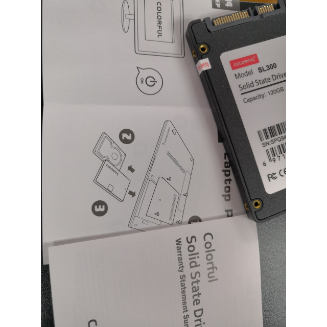 > 七彩虹(colorful)sl300 120gb sata3 ssd固态硬盘商品评价 > 还没装