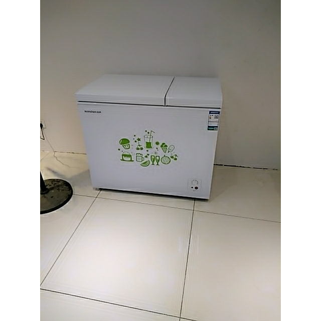 容声ronshenbcd208msa208升顶开门双温双箱冰柜冷冻冷藏1级能效家用