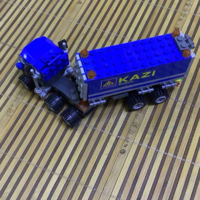 开智百变卡车兼容乐高积木6岁以上儿童玩具7拼装塑料卡车8益智组装