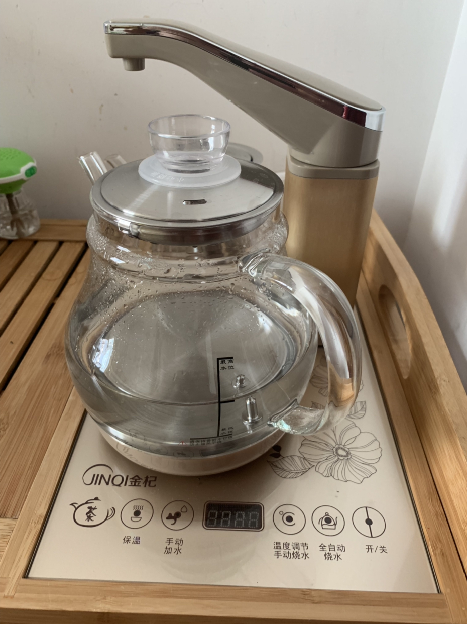 金杞(jinqi)全自动上水壶电热烧水壶家用智能茶炉保温泡茶机电茶壶高