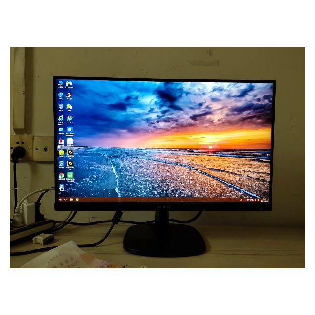 飞利浦philips243v7qhsb93238英寸ips技术屏超窄边框1080p全高清电脑