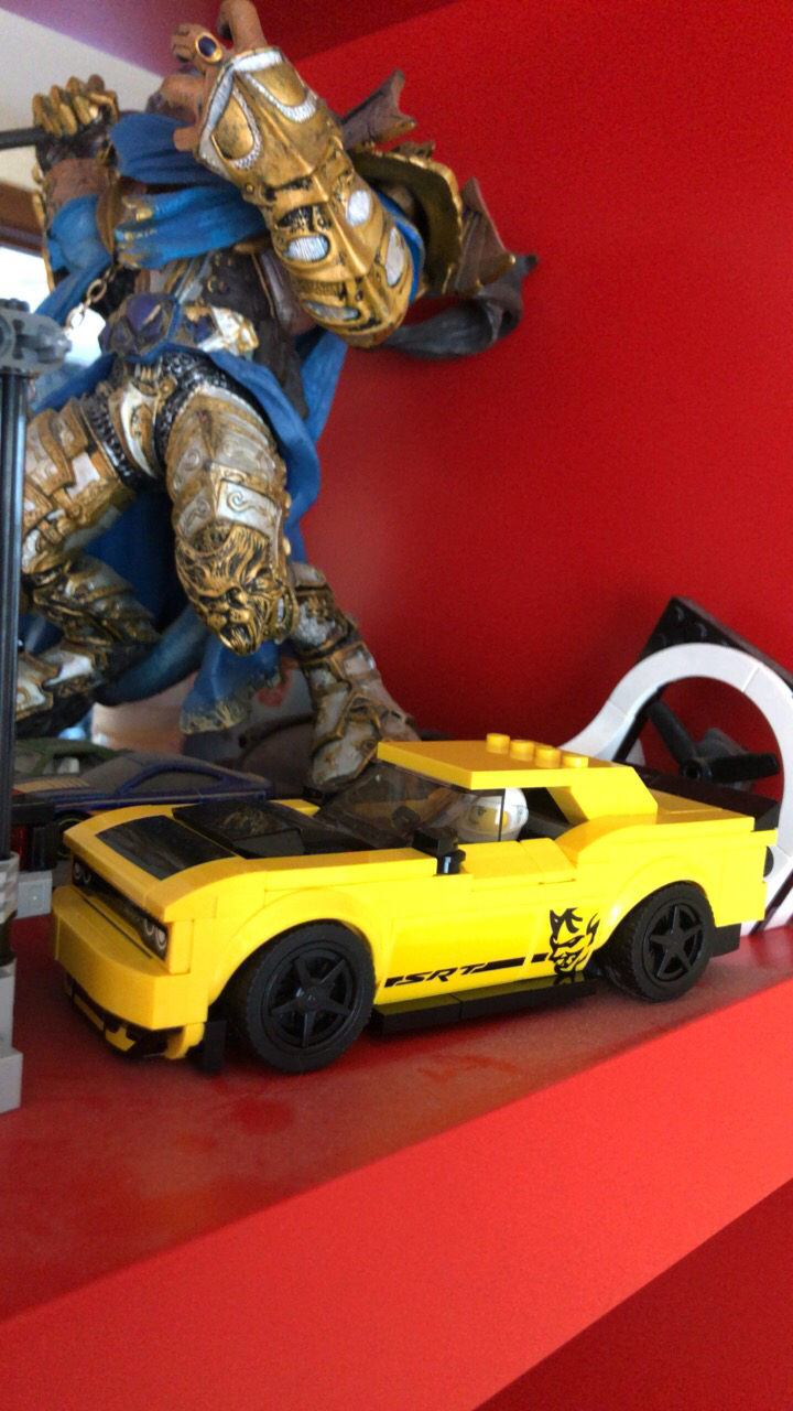 lego 乐高 speed赛车系列 2018 dodge challenger srt 75893 益智玩具