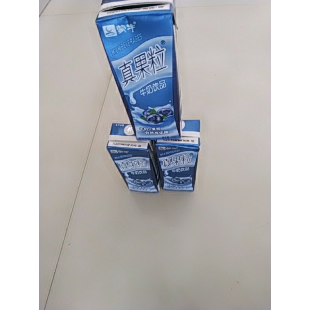 蒙牛真果粒牛奶饮品蓝莓250ml12盒