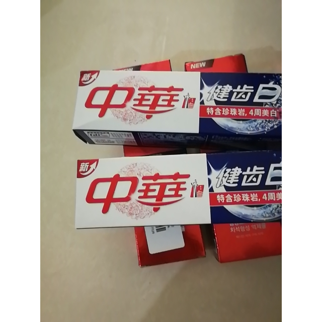 中华zhonghua健齿白牙膏炫动果香味200g联合利华