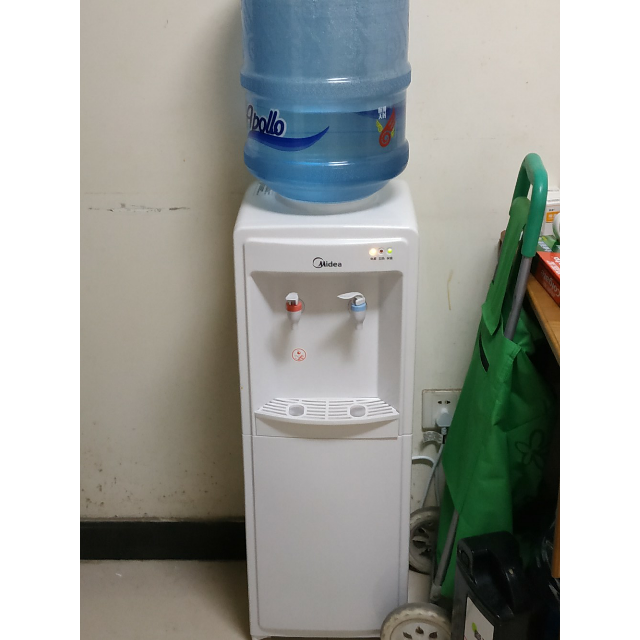 美的midea立式饮水机myr718sx家用办公柜式制热温热型饮水机