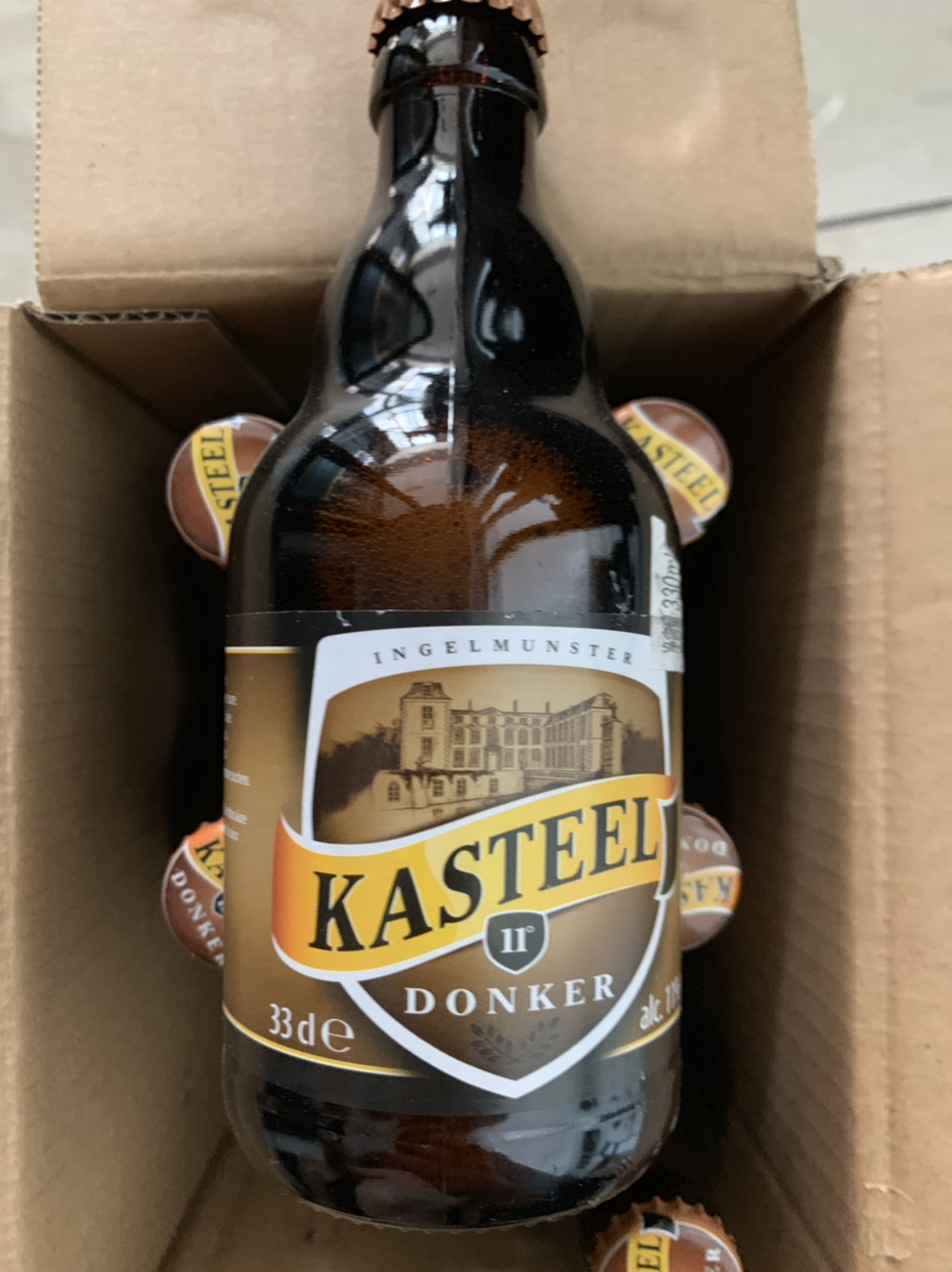 比利時進口 精釀啤酒 kasteel 卡斯特黑啤酒330ml*6瓶曬單圖