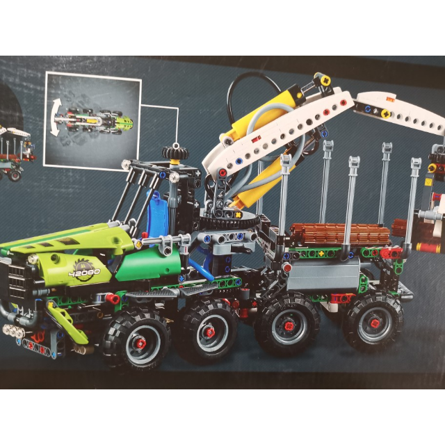 lego乐高technic机械组系列多功能林业机械42080