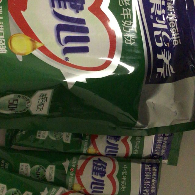 雀巢nestle怡养健心中老年奶粉400g袋装成人奶粉