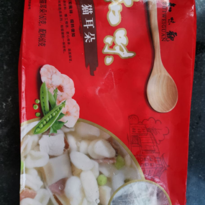 苏宁超市自营超级新品 知味观猫耳朵220g