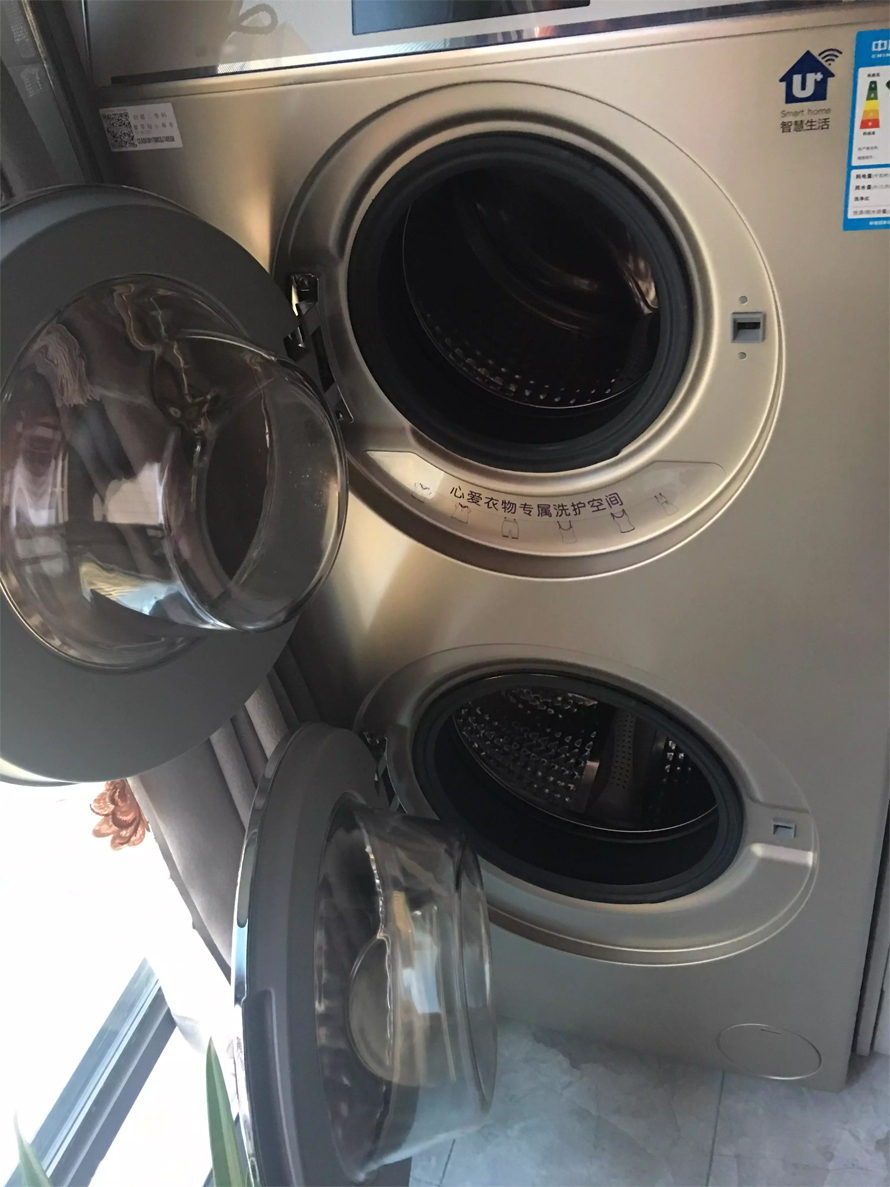 casarte卡萨帝洗衣机 滚筒洗衣机洗烘干一体机12公斤大容量双筒直驱