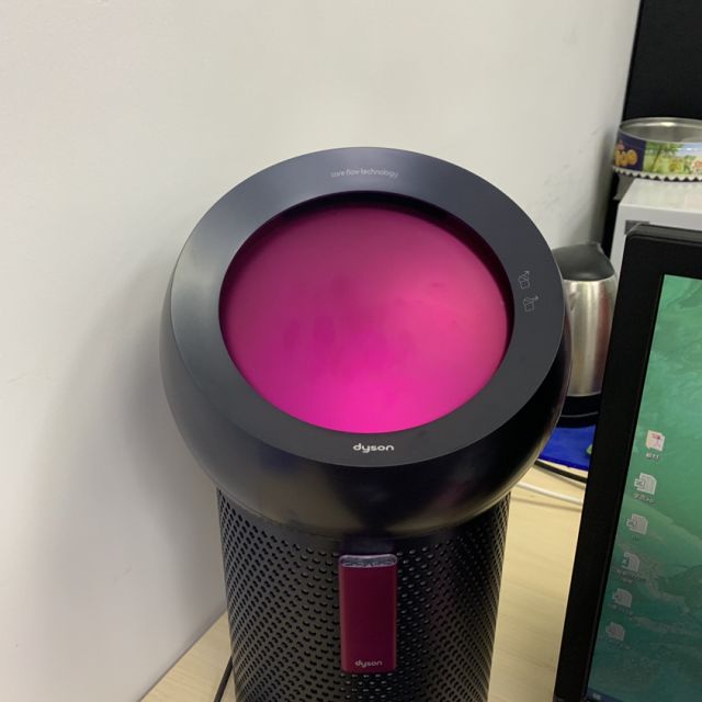戴森(dyson) bp01 pure cool me 多功能风扇 紫红色 卧室办公多用途