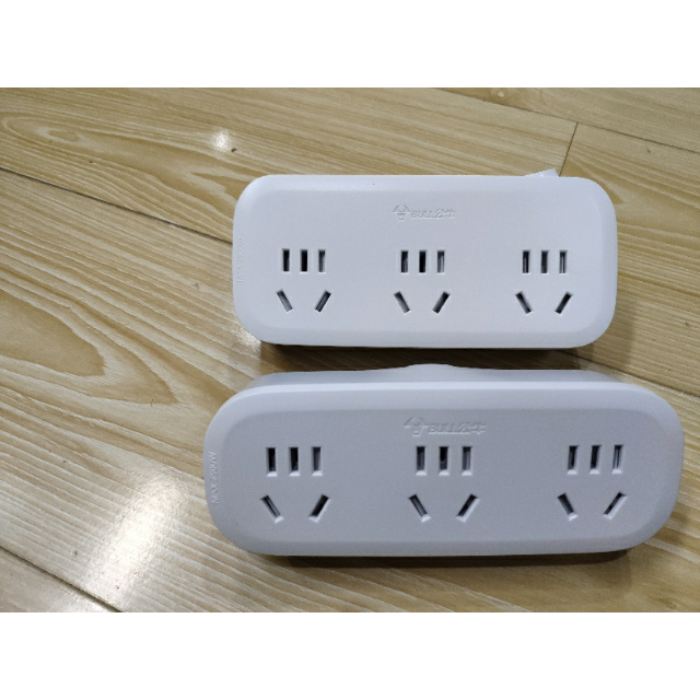 bull公牛插座转换器无线插排插板不带线一转二多功能插头插座面板单控