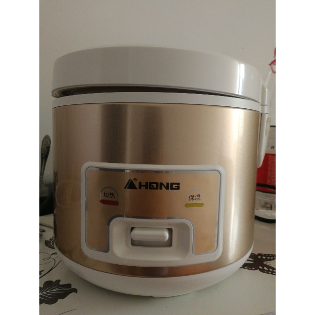 红牌hong电饭煲cfxb30ya1黑晶内胆3l容量电饭锅迷你小型家用带蒸笼