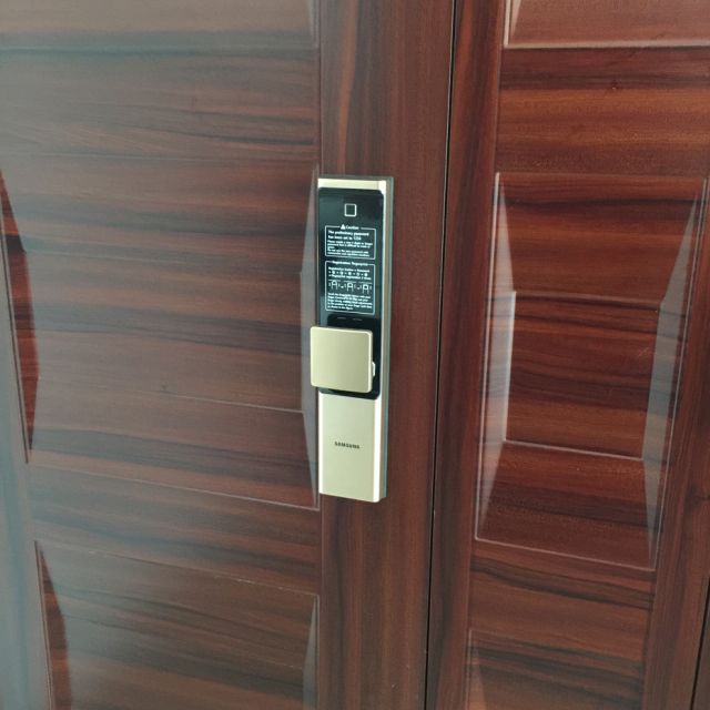 三星指纹锁智能锁密码锁电子锁智能门锁家用防盗门远程控制shpdr719