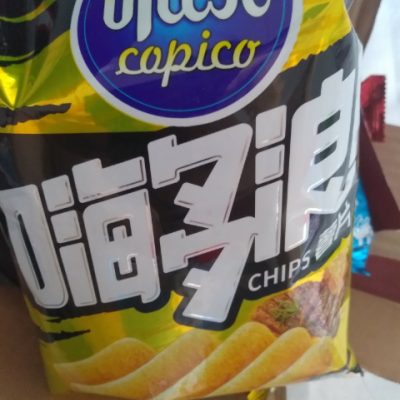 可比克 薯片 嗨多浪蜂蜜烤肉味40g/袋 (膨化食品)