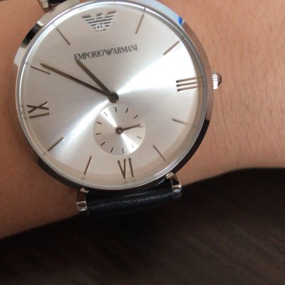 阿玛尼(emporio armani)手表欧美品牌商务时尚男士石英表 ar1674