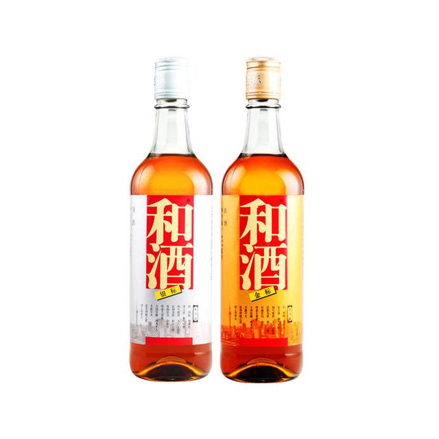 和酒上海黄酒银标555ml瓶