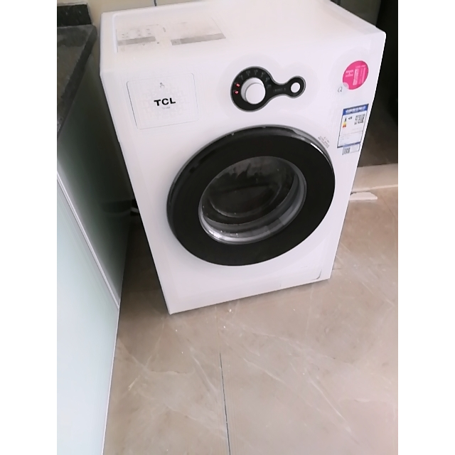 5公斤 家用 节能滚筒 洗衣机全自动 一键操作 上排水(芭蕾白)tg-v65