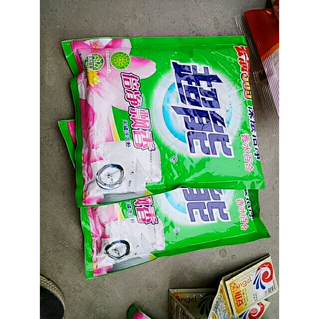 > 超能洗衣粉去渍365(倍净飘香)320g【纳爱斯】商品评价 > 不错不错