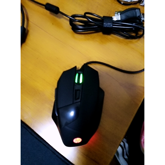 hp惠普g200有线游戏鼠标大鼠标宏设置黑色