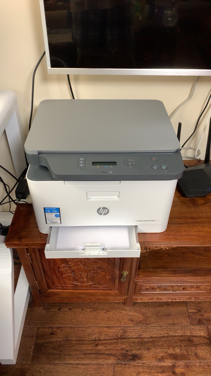 惠普(hp)color laser mfp 178nw 彩色激光一体机(尊享服务)晒单图