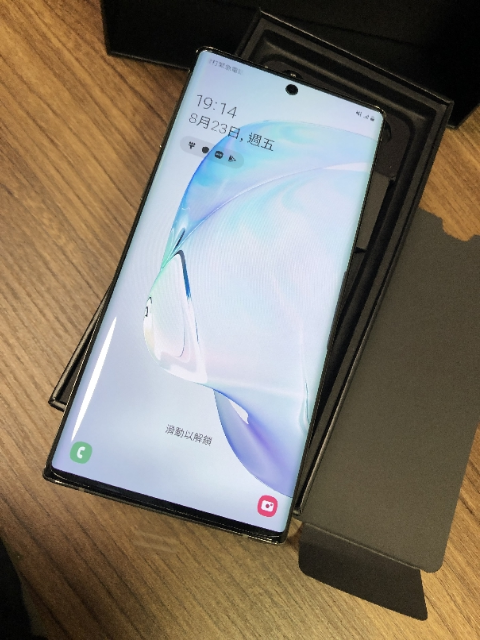galaxy note10  4g版 12gb 256gb 麦昆黑 港版 双卡双待全网通三星4g