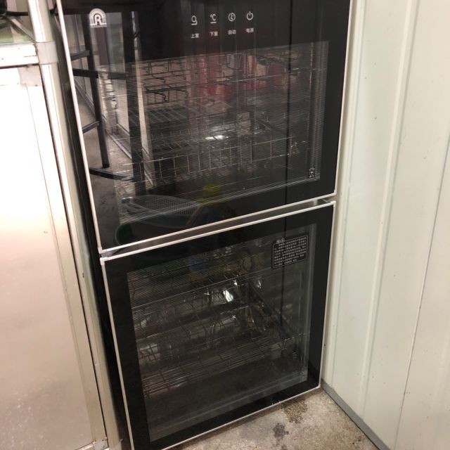 80l二星大容量125°c高温 双层厨房办公室茶具碗具餐具消毒碗柜保洁