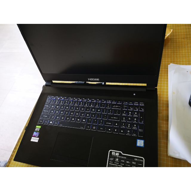 神舟战神g8ct7na173英寸电竞吃鸡游戏本全面屏笔记本电脑i79750h8gb