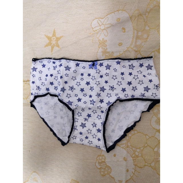 浪莎langsha女士内裤纯棉中腰三角裤四季女式短裤裤头5条礼盒装 xl