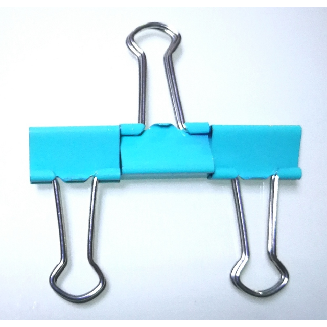 天色19mm长尾夹文件夹子白钢夹票夹办公用品大号不锈钢燕尾夹小号文具