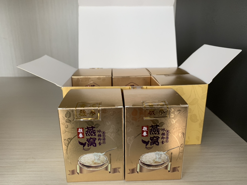 香港启泰 冰糖即食燕窝75g*6瓶盒装 开盖即食燕窝印度尼西亚进口原料