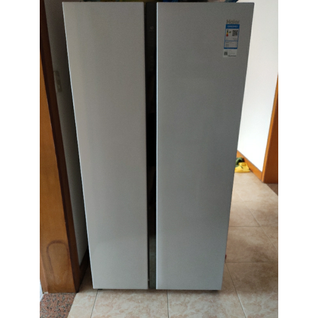 海尔(haier)bcd-576wdpu 576升风冷无霜变频对开门冰箱 轻薄机身 厨装