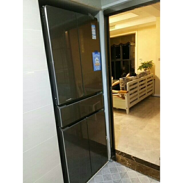 haier/海尔 418升中字五开门冰箱四门五门多门电冰箱变频风冷无霜
