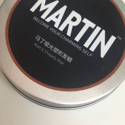 马丁martin男士哑光发泥塑性啫喱膏定型持久80g