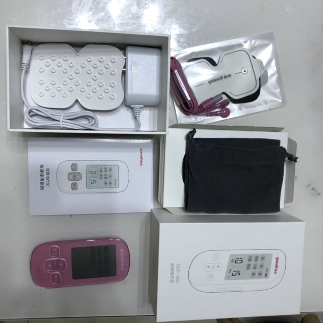 鱼跃yuwell低频电疗仪sdp330理疗仪玫红色